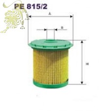 PE 815/2 FILTRON Фильтр топливный (L413 Champion)